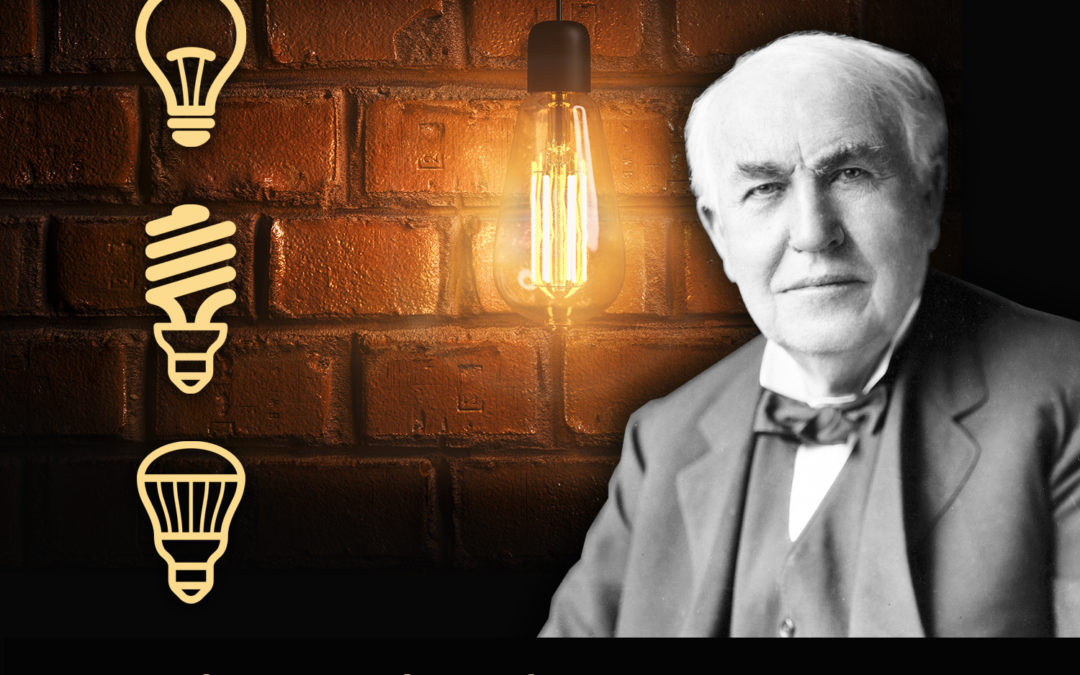 Eenzaamheid Ordelijk Fotoelektrisch Great Influencers in Energy: Thomas Edison may not have invented the light  bulb; but where would it (or we) be without him. - Opinion Dynamics