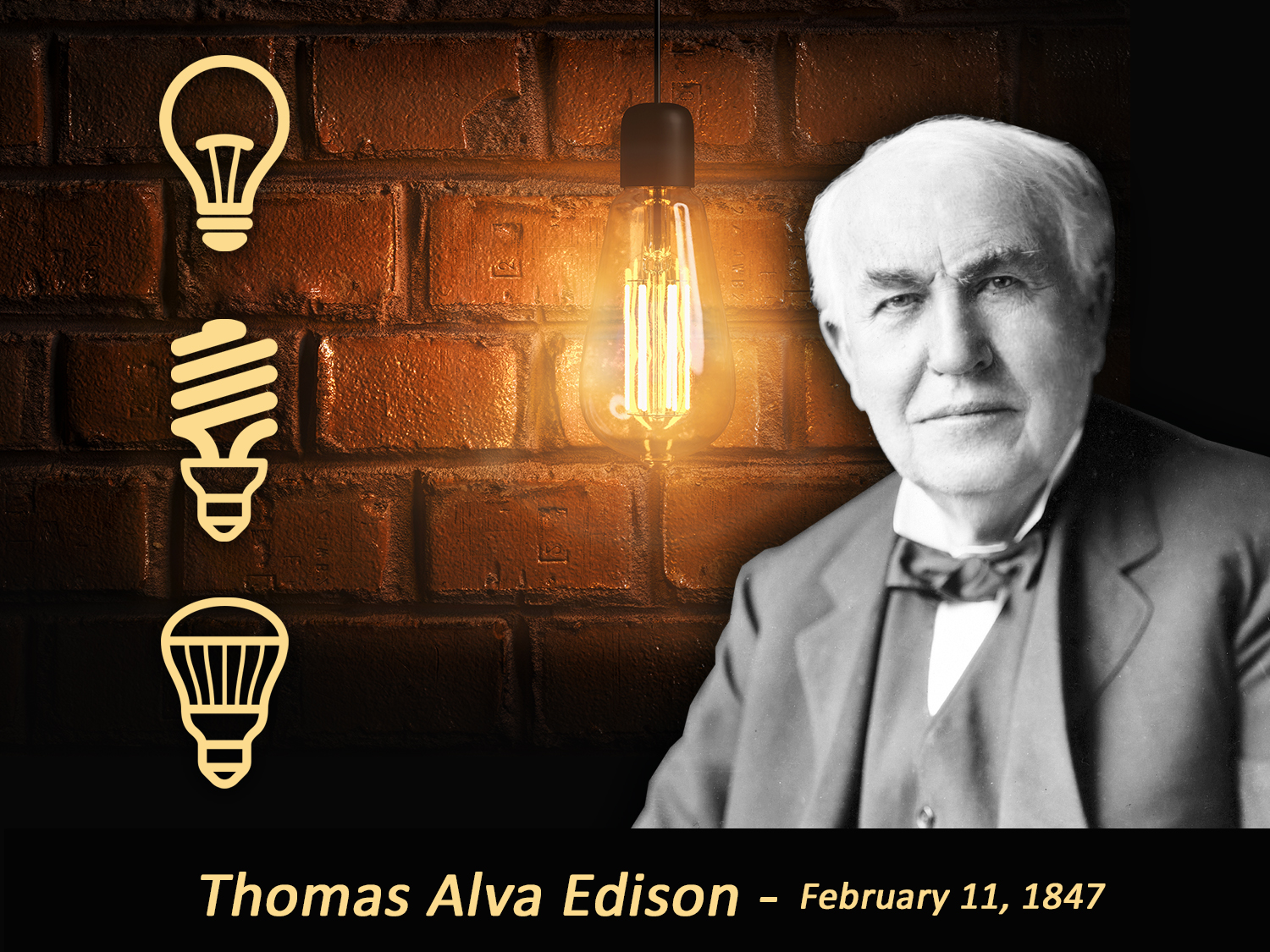 Great Influencers in Energy: Thomas Edison may not have invented the light bulb; but it (or be without him. - Opinion Dynamics