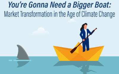 You’re Gonna Need a Bigger Boat: Market Transformation in the Age of Climate Change