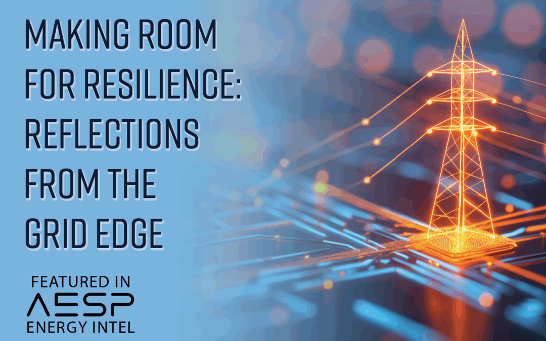 Making Room for Resilience: Reflections from the Grid Edge